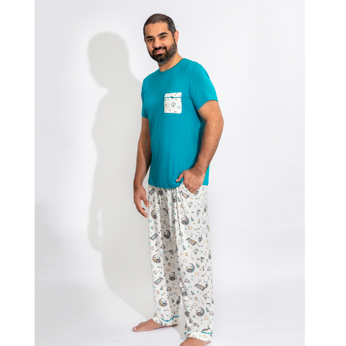 Mens/Unisex Dua Dhikr Dream 2 Piece Pajama Set