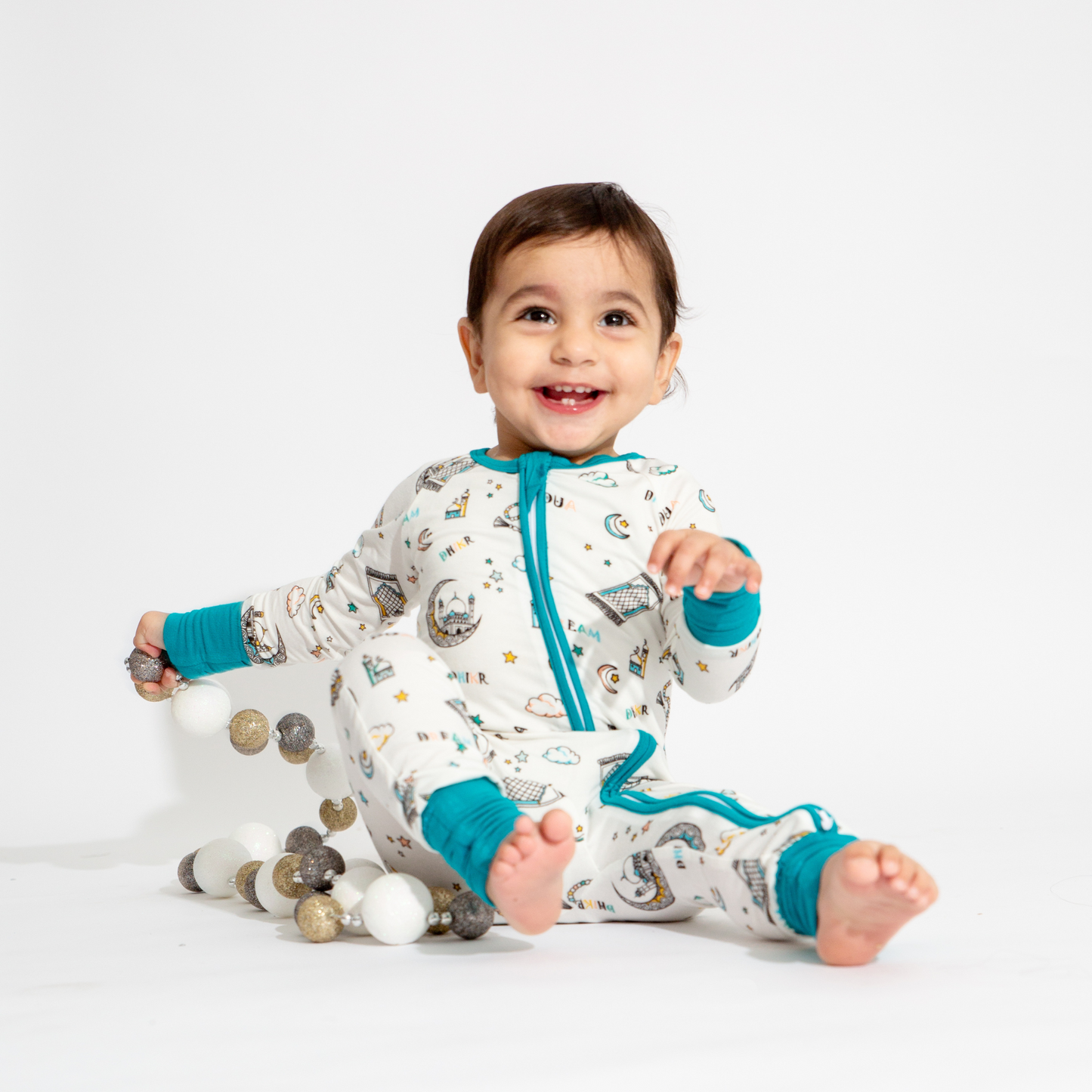 Infant Romper - DUA DHIKR DREAM - Foldover footie Pajama