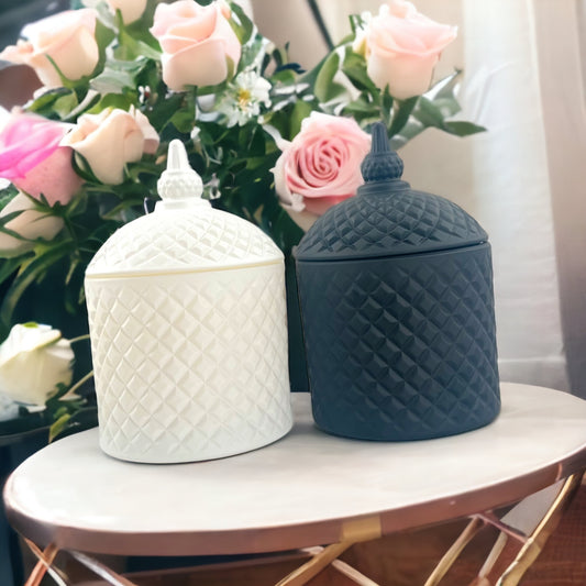 Luxury Rose and JASMINE Candle Duo