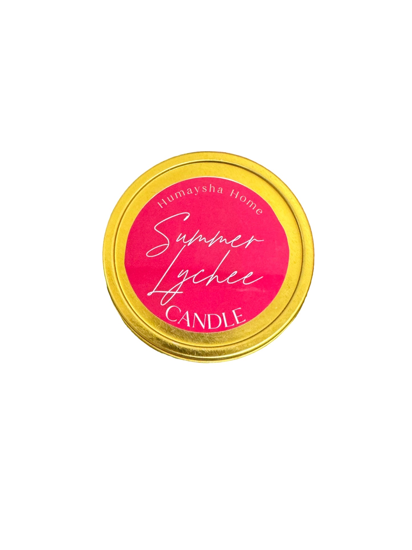 SUMMER LYCHEE Scented Tin Candle