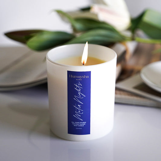 MOTIA NIGHTS Jasmine Scented Candle